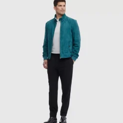 Outerwear-Aquatalia Adrano Sapphire