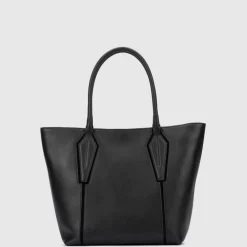 Handbags-Aquatalia Alessandria Tote Black