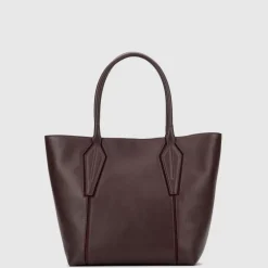 Handbags-Aquatalia Alessandria Tote Wine
