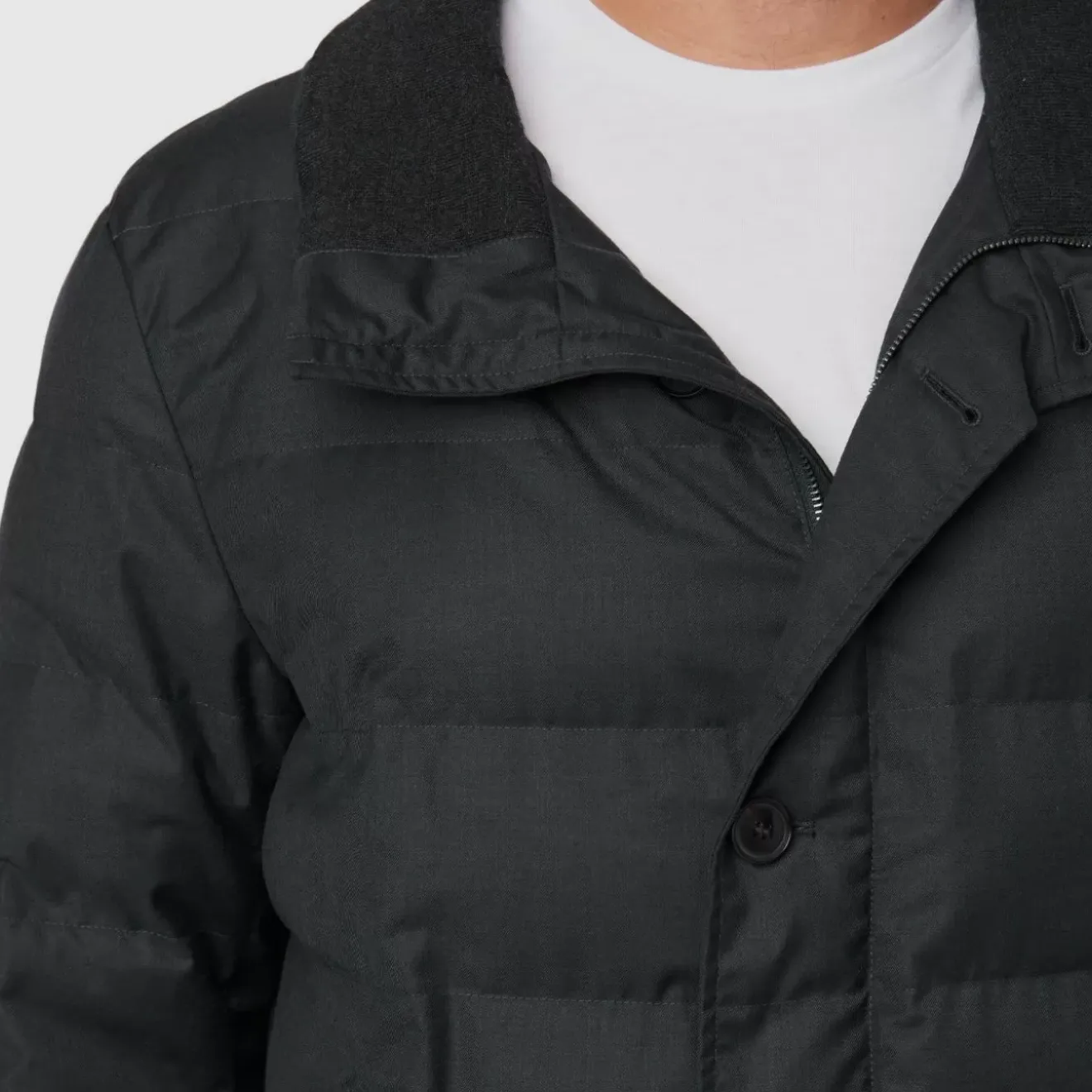 Outerwear-Aquatalia Barcelona Dark Grey