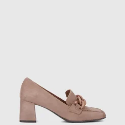 Heels-Aquatalia Cathie Taupe