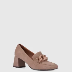 Heels-Aquatalia Cathie Taupe