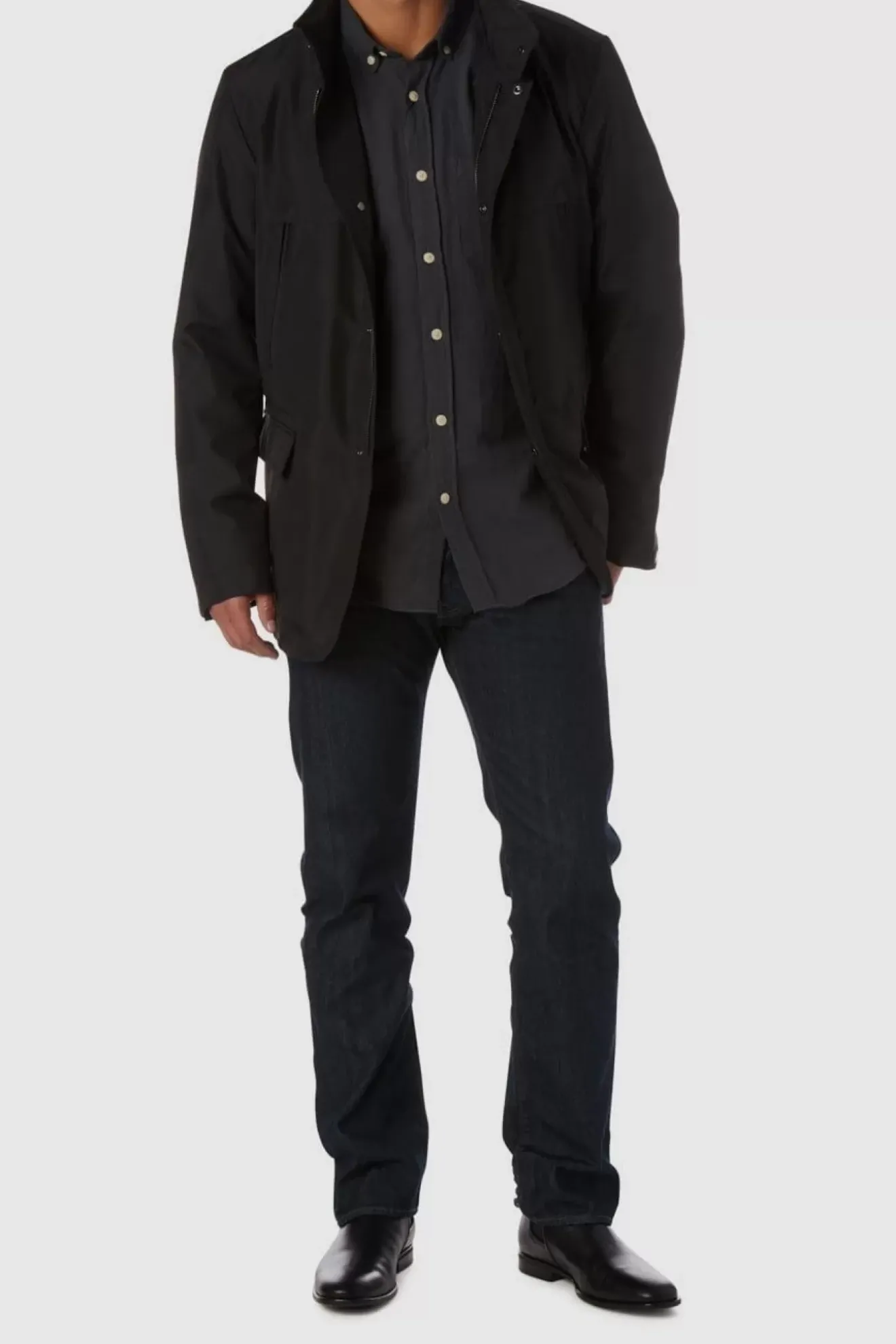 Outerwear-Aquatalia Como Black