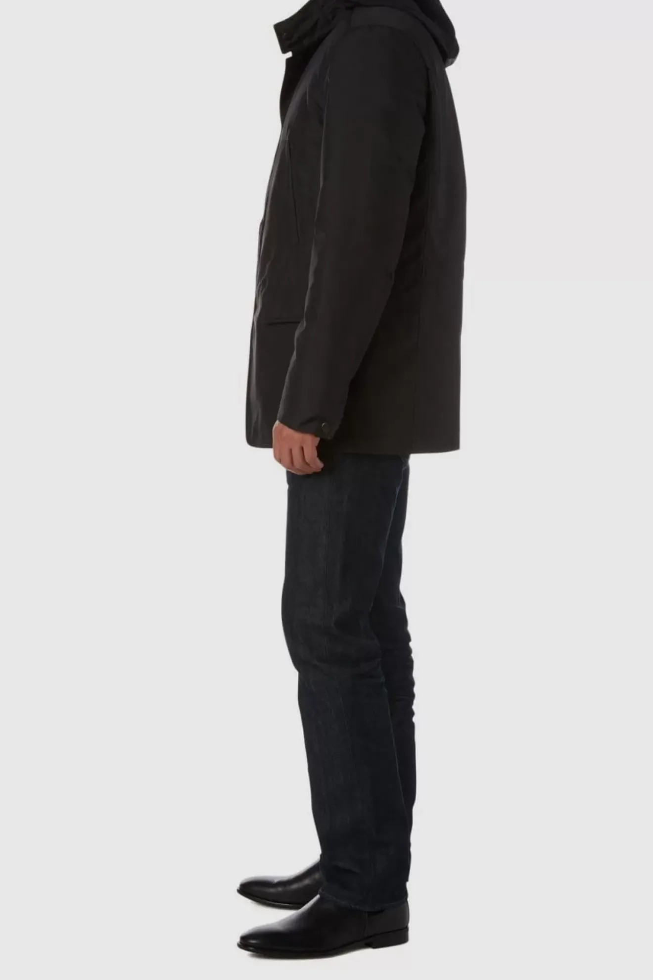 Outerwear-Aquatalia Como Black