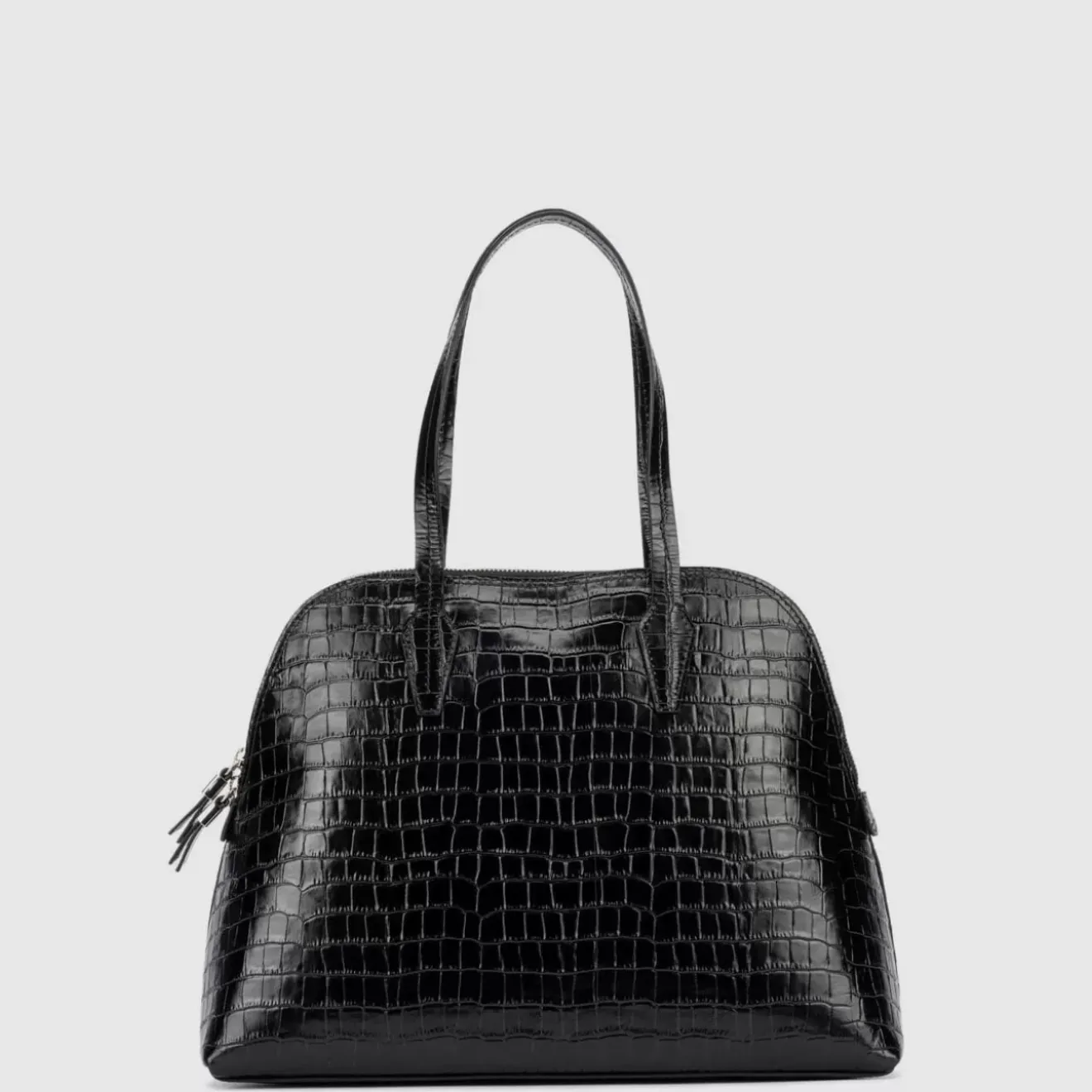 Handbags-Aquatalia Florence Top Handle Black