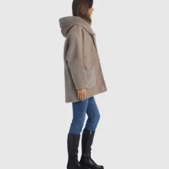 Outerwear-Aquatalia Gianna Taupe