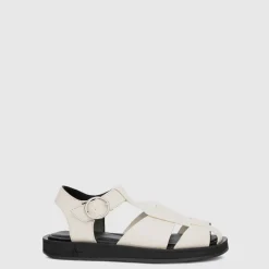 Sandals-Aquatalia Ginata Off White