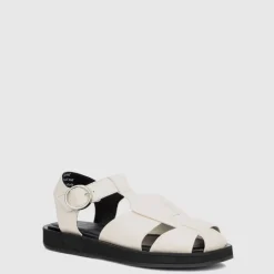 Sandals-Aquatalia Ginata Off White