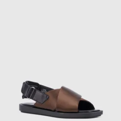 Sandals-Aquatalia Jolessa Olive/Black