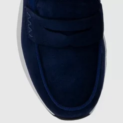 Oxfords & Loafers-Aquatalia Krizza Navy