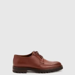 Oxfords & Loafers-Aquatalia Leon Cognac