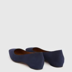 Flats-Aquatalia Marcella Navy