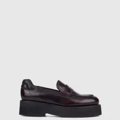 Flats-Aquatalia Marta Deep Wine/Black