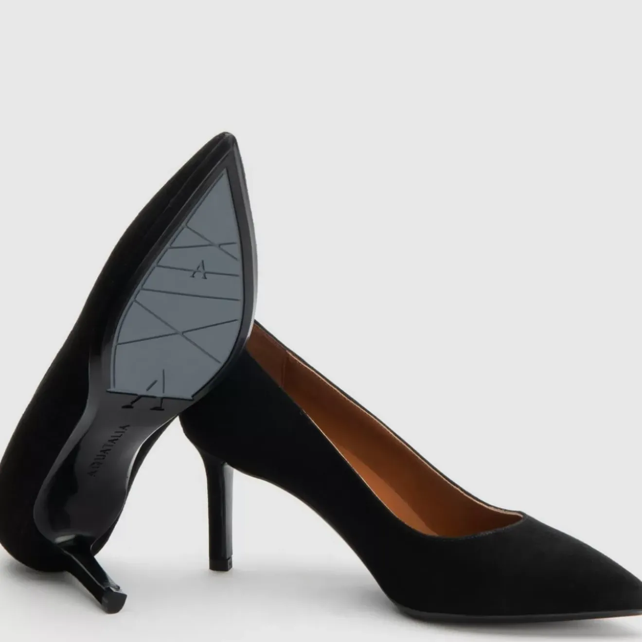 Heels-Aquatalia Melina Aq 24/7 Black