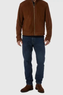 Outerwear-Aquatalia Messina Cognac