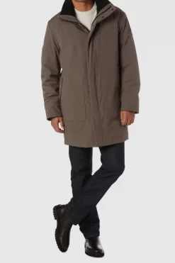 Outerwear-Aquatalia Pablo Taupe