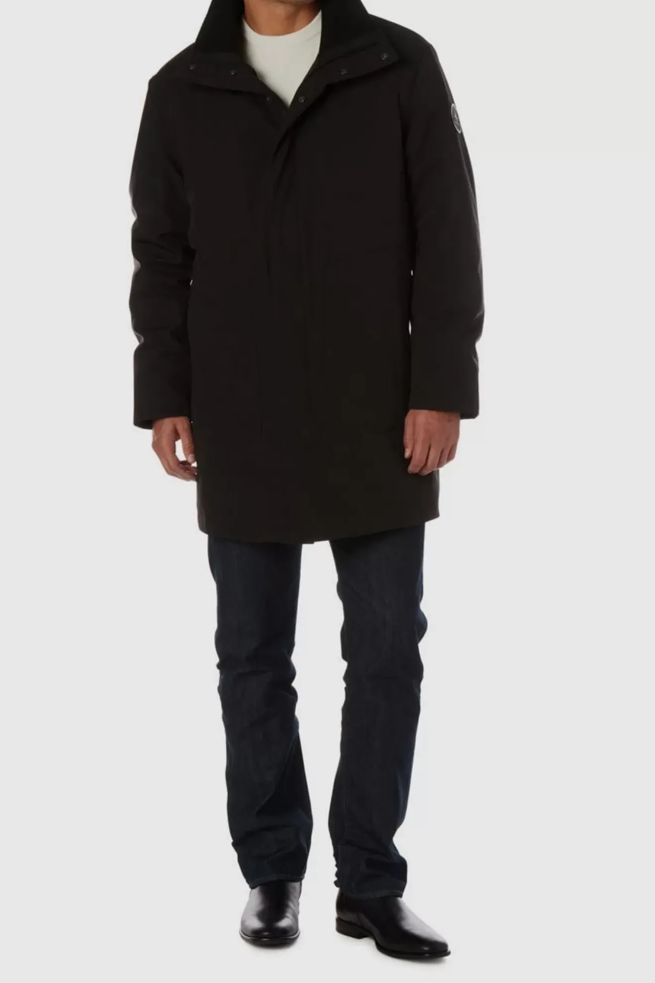 Outerwear-Aquatalia Pablo Black