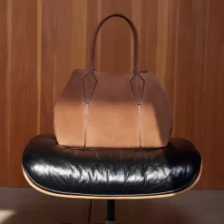Handbags-Aquatalia Parma Caryall Brandy/Cognac