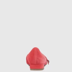 Flats-Aquatalia Priya Raspberry