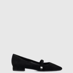 Flats-Aquatalia Priya Black