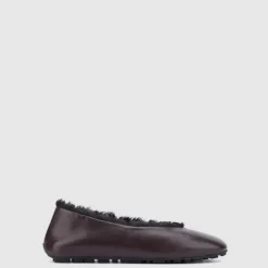 Flats-Aquatalia Qassidy Deep Wine/Black