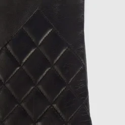 Gloves-Aquatalia Quilted Glove Black