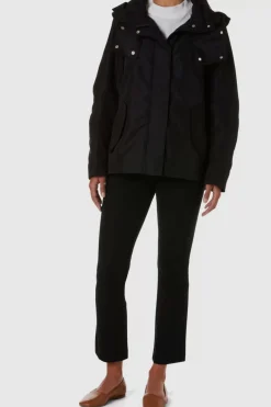 Outerwear-Aquatalia Raveena Nylon Black
