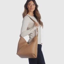 Handbags-Aquatalia Rimini Hobo Whiskey