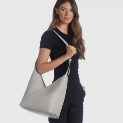 Handbags-Aquatalia Rimini Hobo Pearl