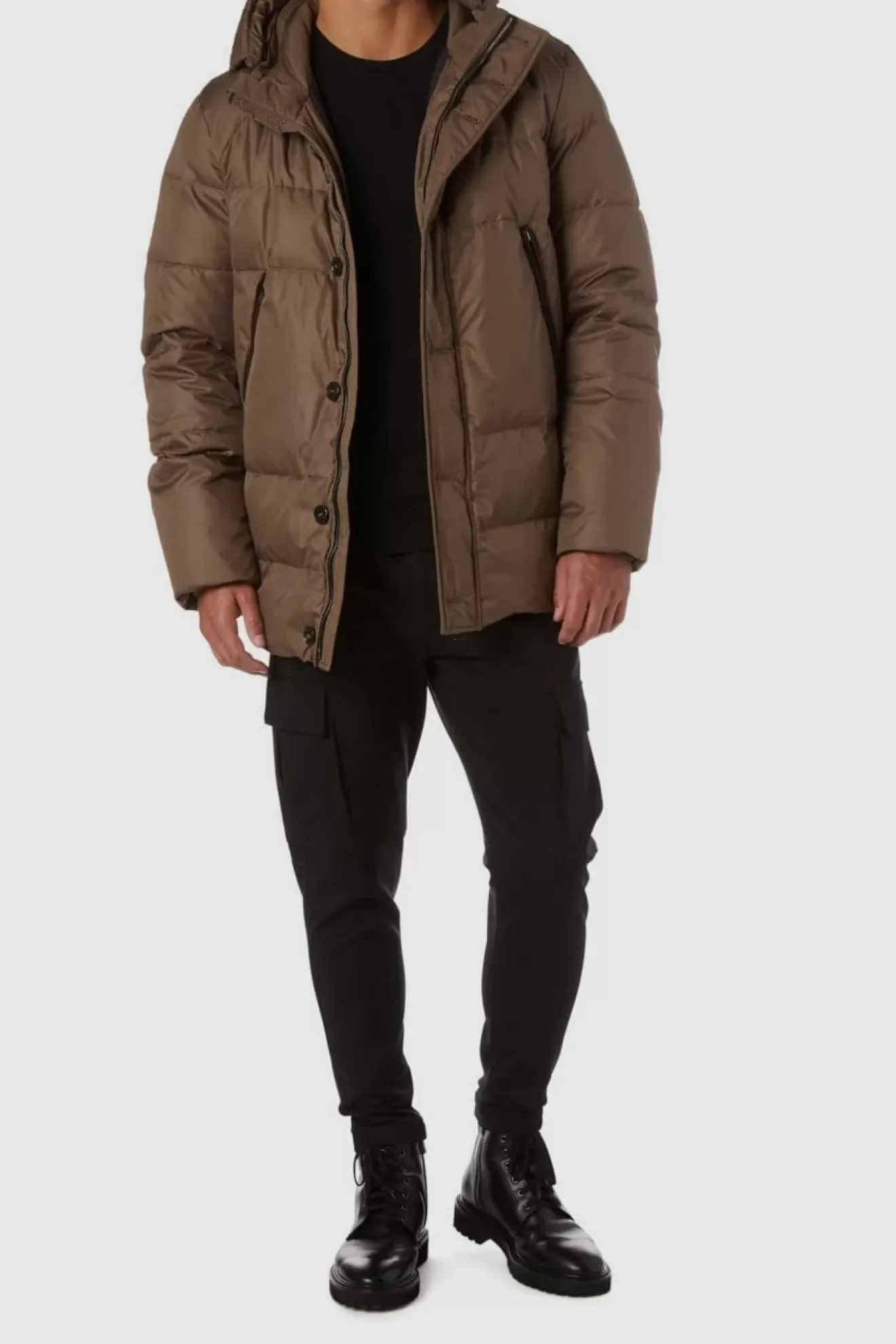 Outerwear-Aquatalia Salerno Bronze