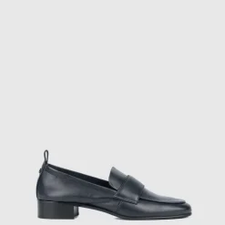 Oxfords & Loafers-Aquatalia Shivani Navy
