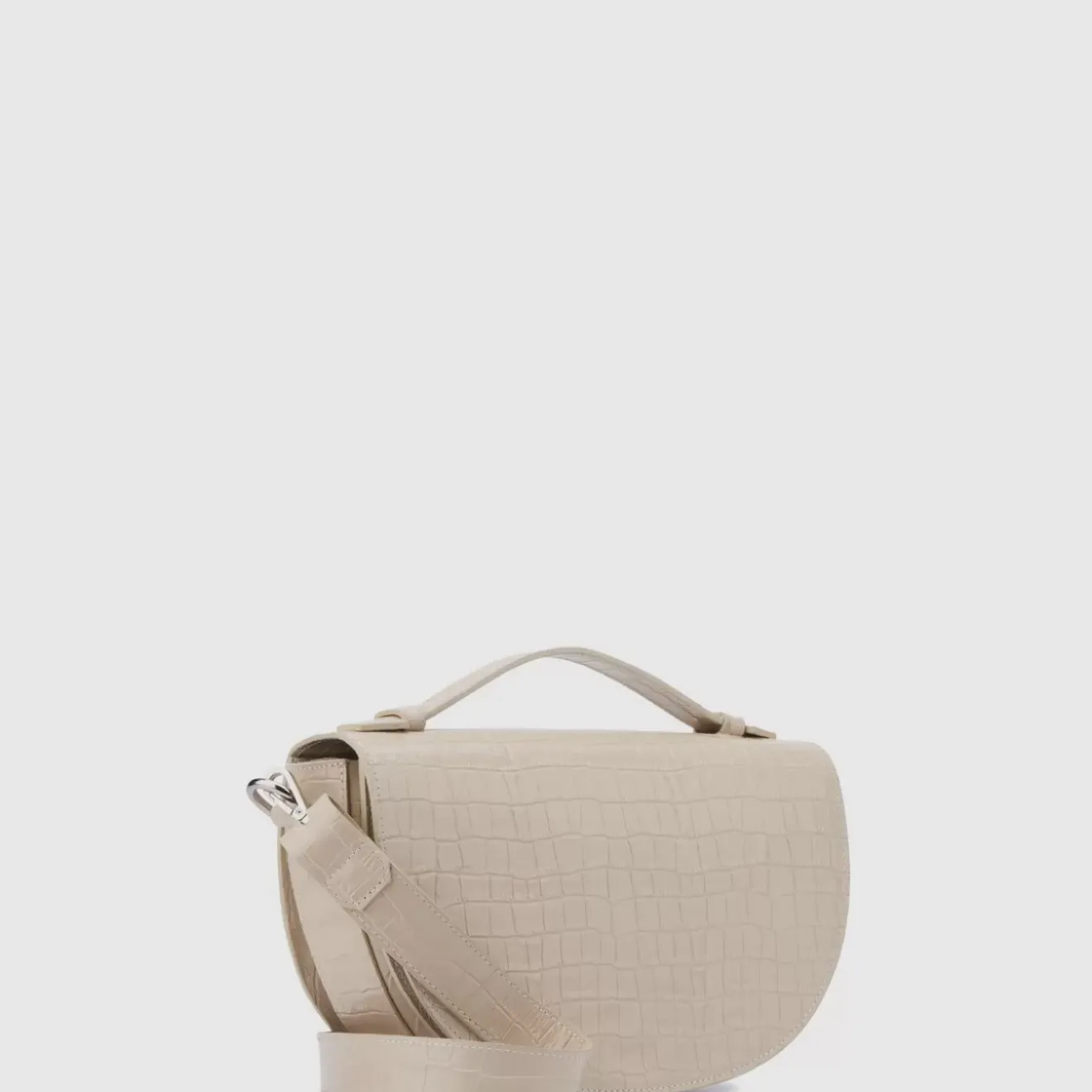 Handbags-Aquatalia Siena Crossbody Cream