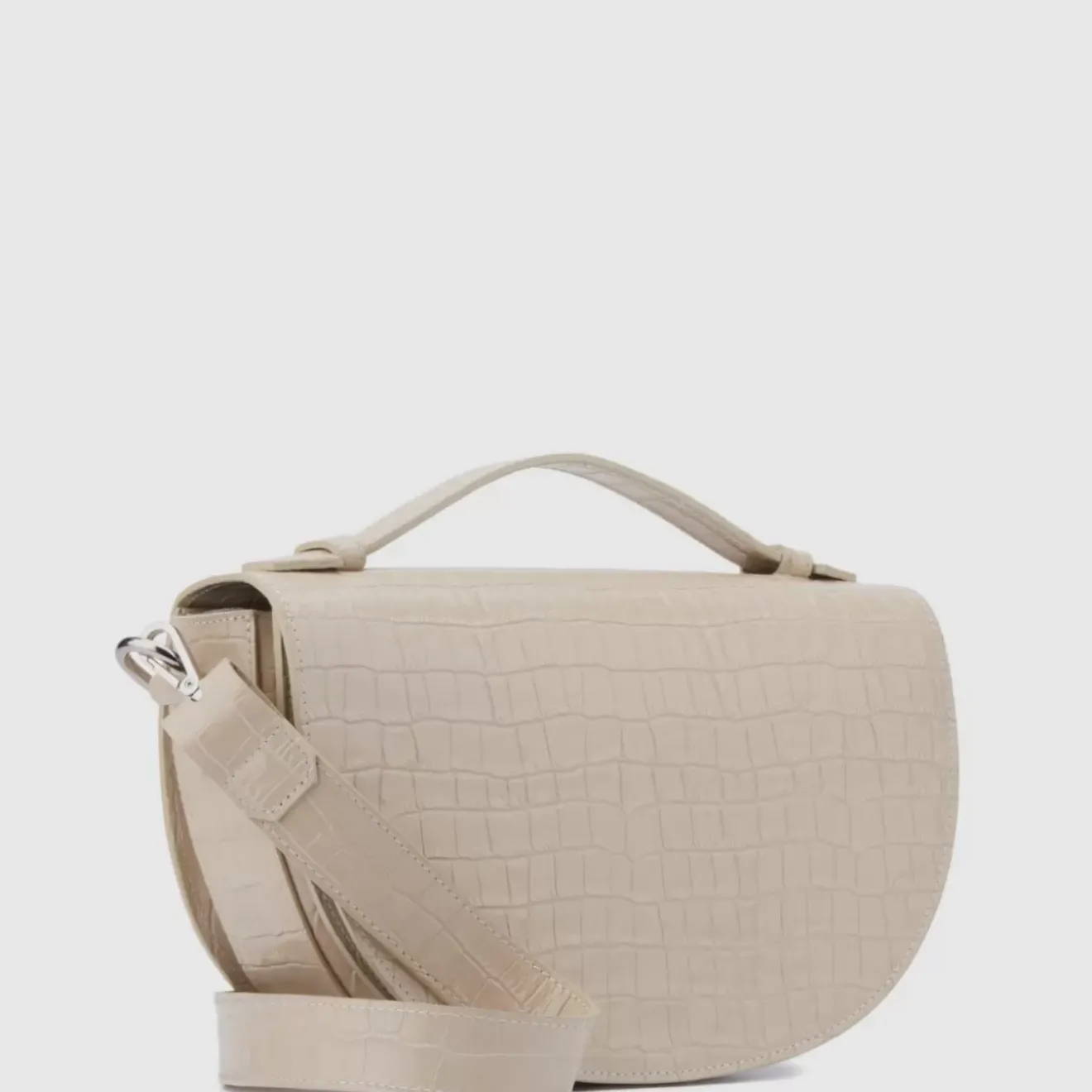 Handbags-Aquatalia Siena Crossbody Cream