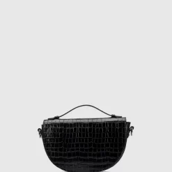 Handbags-Aquatalia Siena Crossbody Black