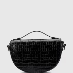 Handbags-Aquatalia Siena Crossbody Black