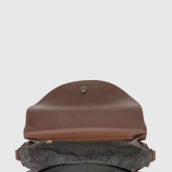 Handbags-Aquatalia Siena Crossbody Cognac