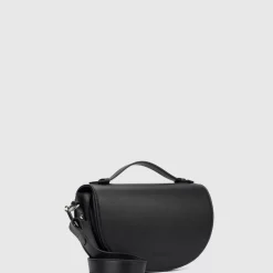 Handbags-Aquatalia Siena Crossbody Black