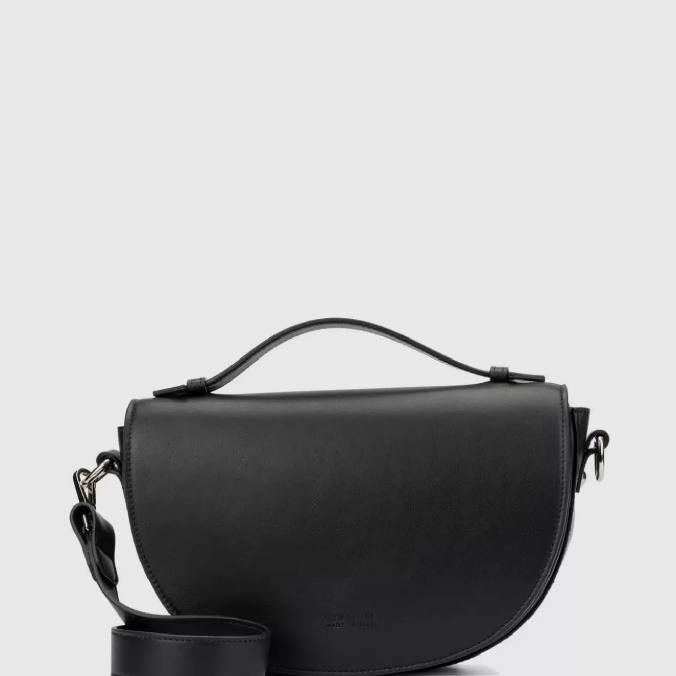 Handbags-Aquatalia Siena Crossbody Black