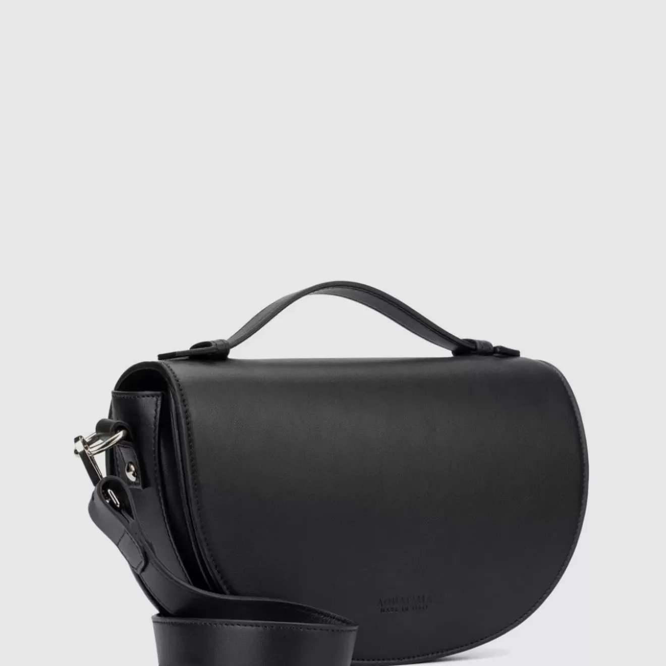 Handbags-Aquatalia Siena Crossbody Black