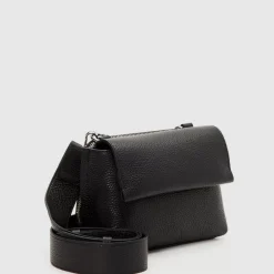 Handbags-Aquatalia Soho Crossbody Black