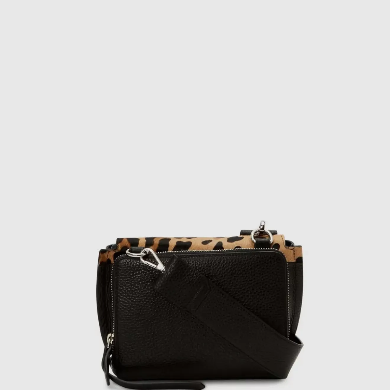 Handbags-Aquatalia Soho Crossbody Leopard