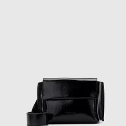Handbags-Aquatalia Soho Crossbody Black