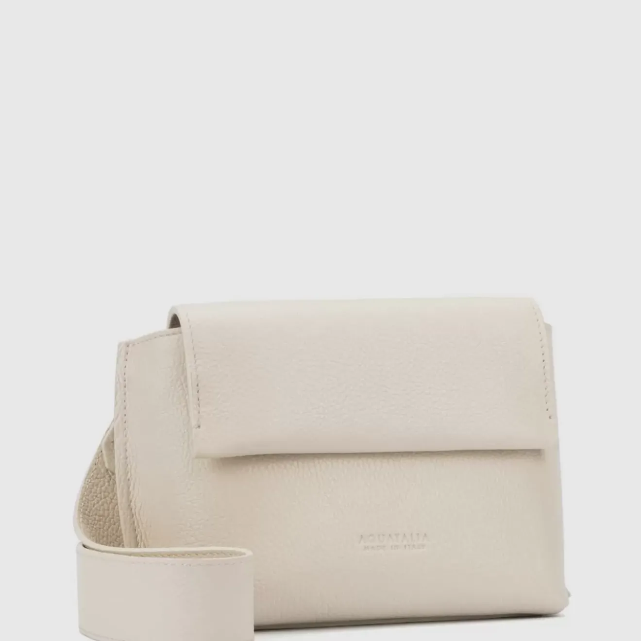 Handbags-Aquatalia Soho Crossbody Cream