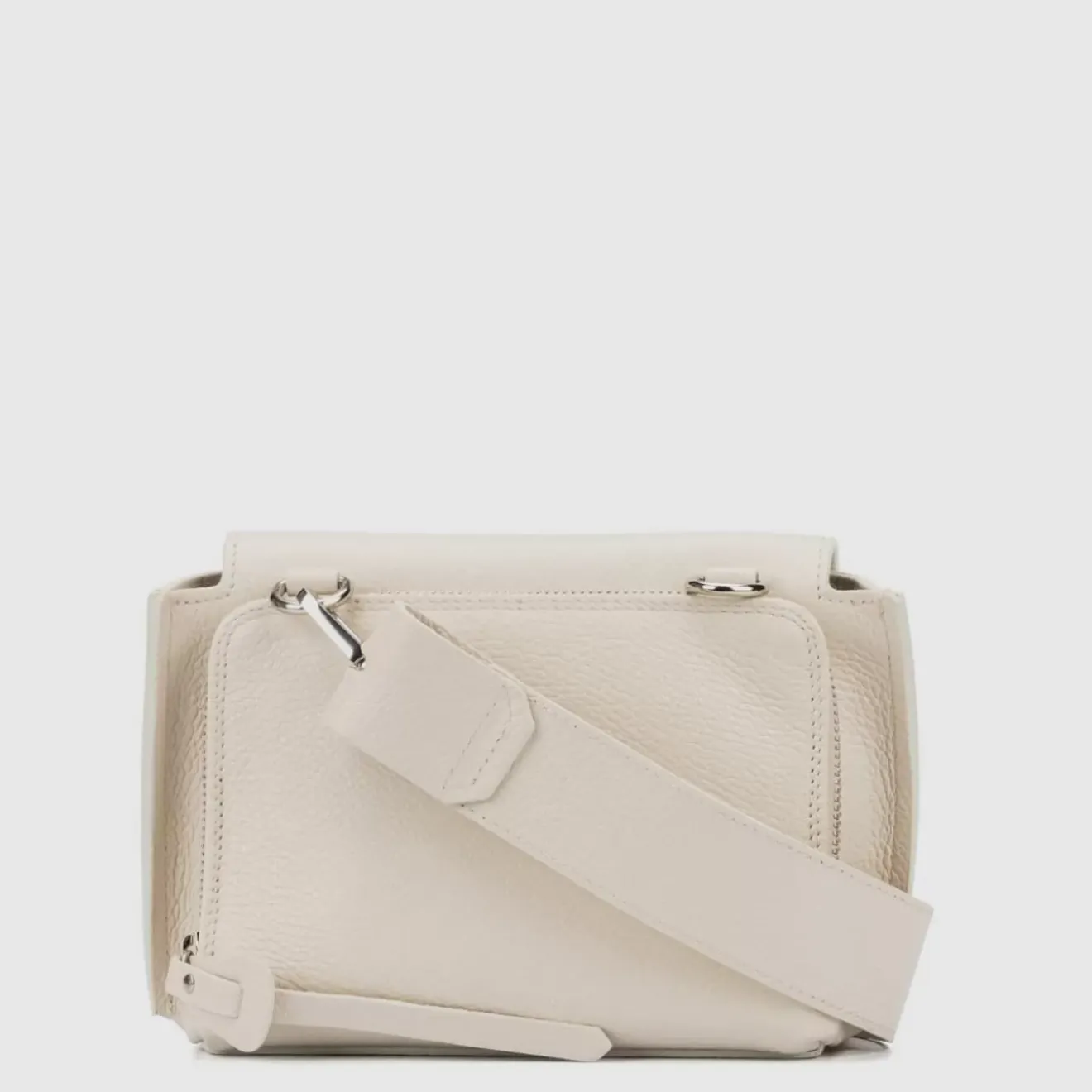 Handbags-Aquatalia Soho Crossbody Cream